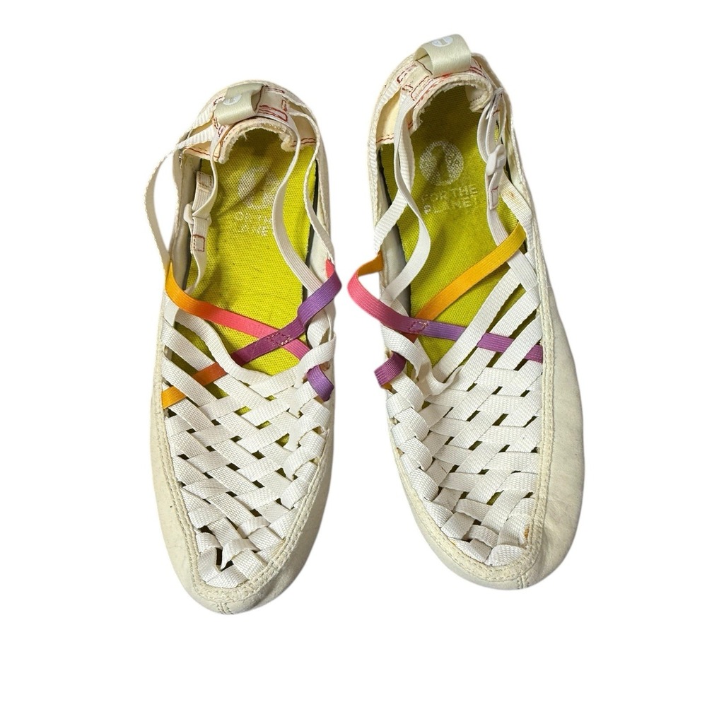 Patagonia Slip On Sandals Flats Lattice Adj Strap Shoe 7
